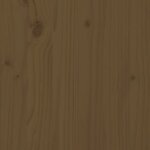 vidaXL Tabourets lot de 2 marron miel 40x40x60 cm bois massif de pin
