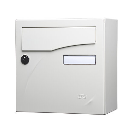 Boîte aux lettres, Préface compact Blanc brillant RAL 9016B