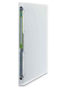 Classeur 4 Anneaux 2nd LIFE A4 PP Dos de 20 mm Translucide Incolore ELBA