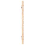 vidaXL Tête de lit murale 186x3x63 cm Bois massif de pin