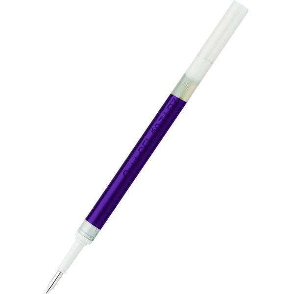 Recharge lr7 pour roller energel liquide pte 0 7 tracé 0 35 mm violet x 12 pentel