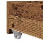 vidaXL Canapé avec tiroir Bois ancien Bois d'ingénierie 75 x 190 cm