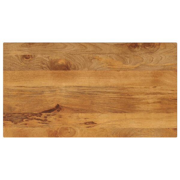 vidaXL Dessus de table 110x50x2 5cm rectangulaire bois massif manguier