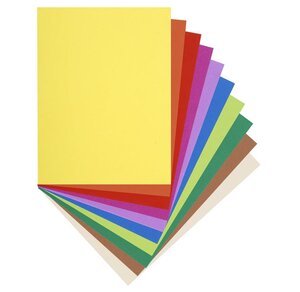 Paquet de 30 sous-chemises FLASH 80 100% recyclé 22x31cm Assorties EXACOMPTA