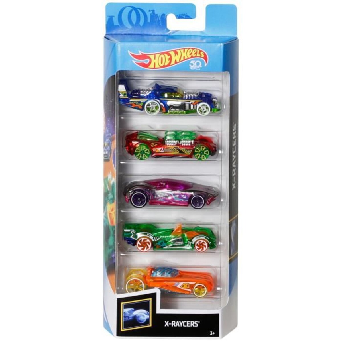 Coffret de 20 voitures Hot Wheels - Modèle aléatoire - Pour enfant