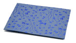 PAPERTREE DAPHNE Lot de 5 Enveloppes cadeau18*15(CD)-bleu