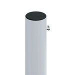 vidaXL Auvent latéral rétractable Marron 220x1000 cm