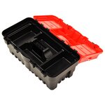 vidaXL Boîte à outils Plastique 462x256x242 mm Rouge