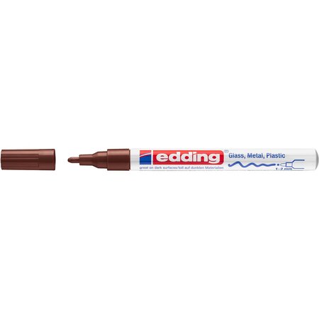 Marqueur Peinture brillante 751 Marron 1-2 mm EDDING