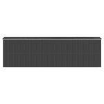 vidaXL Abri de jardin Anthracite 192x689x223 cm Acier galvanisé