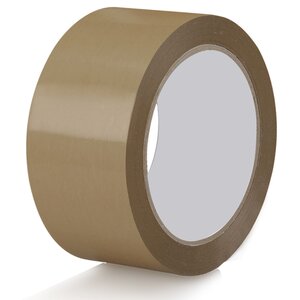 Ruban adhésif PVC résistant 6 rouleaux – 50 mm x 66 m Havane – Bulteau Systems