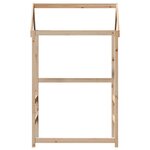 vidaXL Toit de lit pour enfants 118x70x176 5 cm bois de pin massif