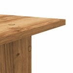 vidaXL Supports pour plantes 2 Pièces chêne artisanal bois d'ingénierie