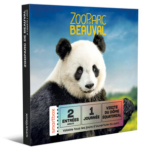 SMARTBOX - Coffret Cadeau ZooParc de Beauval 2026 - 2 billets adultes - Multi-thèmes