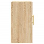 vidaXL Armoire murale chêne sonoma 60x31x60 cm bois d'ingénierie
