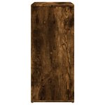 vidaXL Buffet chêne fumé 60x31x70 cm bois d'ingénierie