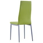 vidaXL Ensemble à dîner 7 Pièces Vert