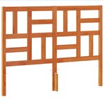 vidaXL Tête de lit cire marron 180 cm bois massif de pin