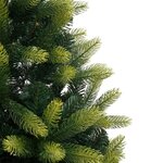 vidaXL Sapin de Noël artificiel à charnières avec support 180 cm