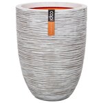 Capi Pot à fleurs Nature Rib 36 x 47 cm Ivoire KOFI782
