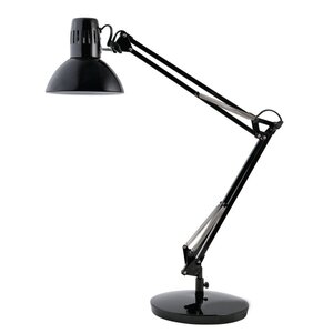 Lampe de bureau Architecte, Puissance 20W, Culot E27, Noir