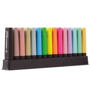 Surligneur BOSS ORIGINAL set de table de 15 STABILO