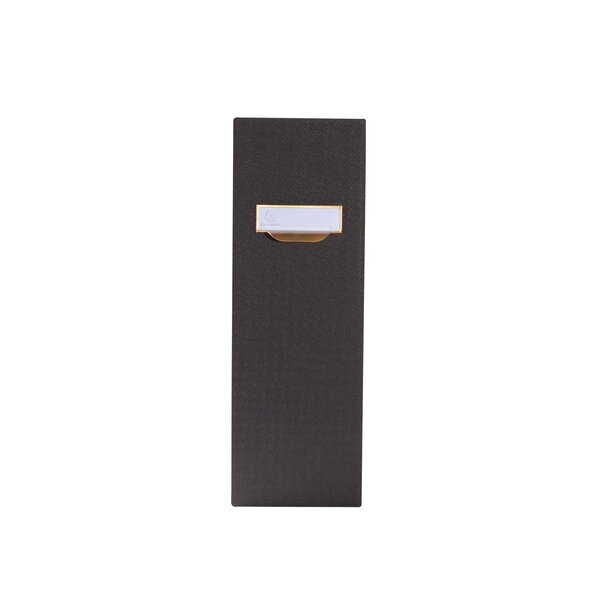 Porte-revues Officebyme Dos 100mm - Noir - X 2 - Exacompta