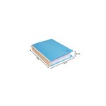 Paquet De 25 Chemises Dos Toilé Forever® 320g/m2 - 24x32cm - Bleu Vif - Exacompta