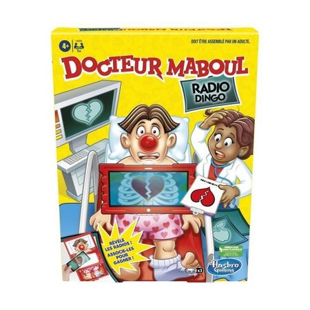DOCTEUR MABOUL - Radio Dingo - Jeu de plateau pour enfants, des 4