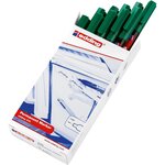 Marqueur Permanent 370 Pointe Fine Vert 1 mm x 10 EDDING