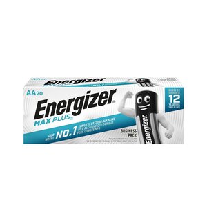 Pile alcaline AA / LR6 Max Plus - Lot de 20 (paquet 20 unités)