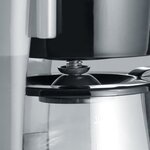 Cafetière filtre - Noir - 800 W - 1 4 L - jusqu'à 10 tasses
