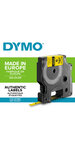 DYMO Rhino - Etiquettes Industrielles Gaine Thermorétractable 6mm x 1.5m - Noir sur Jaune