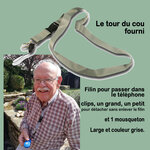 Téléphone portable SOS Le Basic Sympa 2 Vert