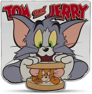 Pièce de monnaie en Argent 10 Dollars g 155.5 (5 oz) Millésime 2025 TOM AND JERRY