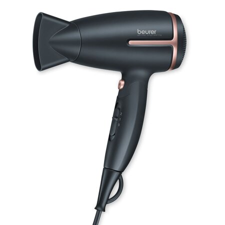 Beurer sèche-cheveux de voyage 1600 w noir hc 25