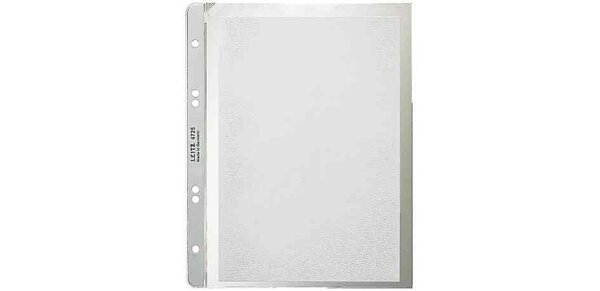 Pochette perforée Anti déchirure A5 PP grainée 0,13 mm Pack de 100 LEITZ