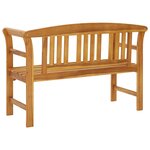 vidaXL Banc de jardin 114 cm bois d'acacia solide