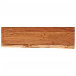 vidaXL Dessus de table 140x40x3 8 cm rectangulaire bois massif acacia