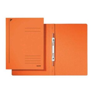paquet de 25 Chemises à spirale carton Colorspan orange format A4 LEITZ