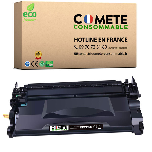 COMETE, Entreprise Française Cartouches Toners Compatibles avec HP 26A CF226X CF226A 26X pour Imprimante Laserjet Pro (1)