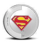 Médaille argent Superman