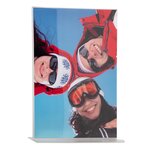 Porte-visuel Droit Vertical A6 - Cristal - X 30 - Exacompta
