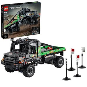Lego 42129 technic le camion d'essai 4x4 mercedes-benz zetros voiture télécommandée camion jouet contrôle via application