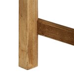 Table Console vidaXL 110x35x76 cm en Bois Massif Récupéré
