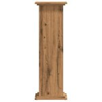 vidaXL Support pour plantes 33x33x100 cm bois d'ingénierie