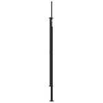 vidaXL Auvent latéral rétractable marron 220x500 cm