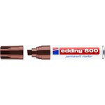 Marqueur Permanent 800 marron 4-12 mm x 5 EDDING