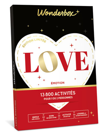 Coffret cadeau - WONDERBOX - LOVE Émotion