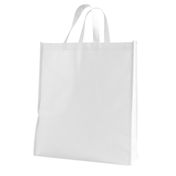 Sac cabas en tissu blanc 40 x 10 x 45 cm